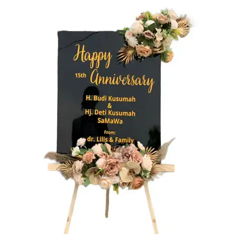 Papan Bunga Akrilik Gandawesi